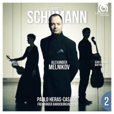 舒曼：鋼琴協奏曲、第二號鋼琴三重奏 (梅尼可夫 / 佛斯特 / 奎拉斯)　Schumann：Piano Concerto & Piano Trio No. 2 (Melnikov, Faust, Queyras)